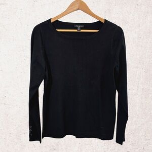 Tribal Black Fitted Long Sleeve Tee